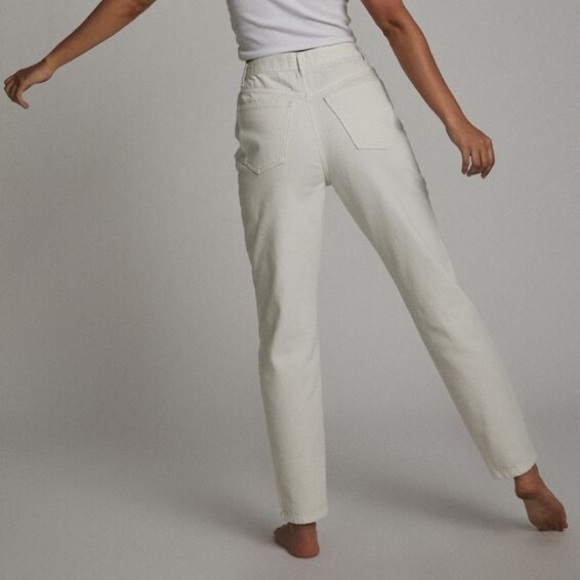 NEW White Cotton-On Original Mom Jeans - Picture 3 of 4